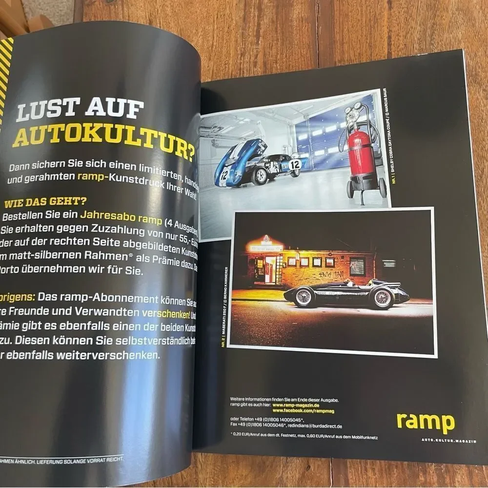 Ramp Auto Kultur Magazine #26/ Winter 2013 German Edition Style Cars Europe